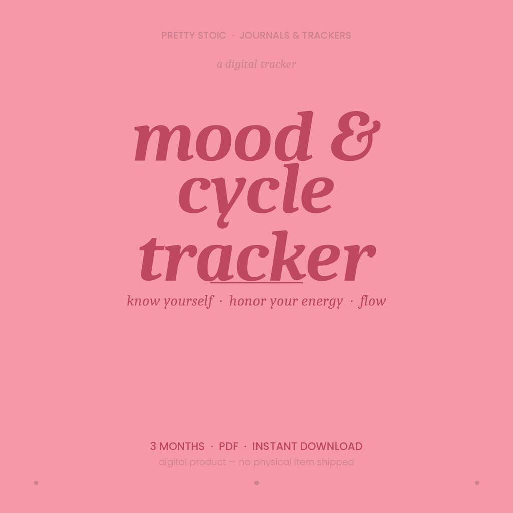 Mood & Cycle Tracker — Honor Your Energy Every Phase