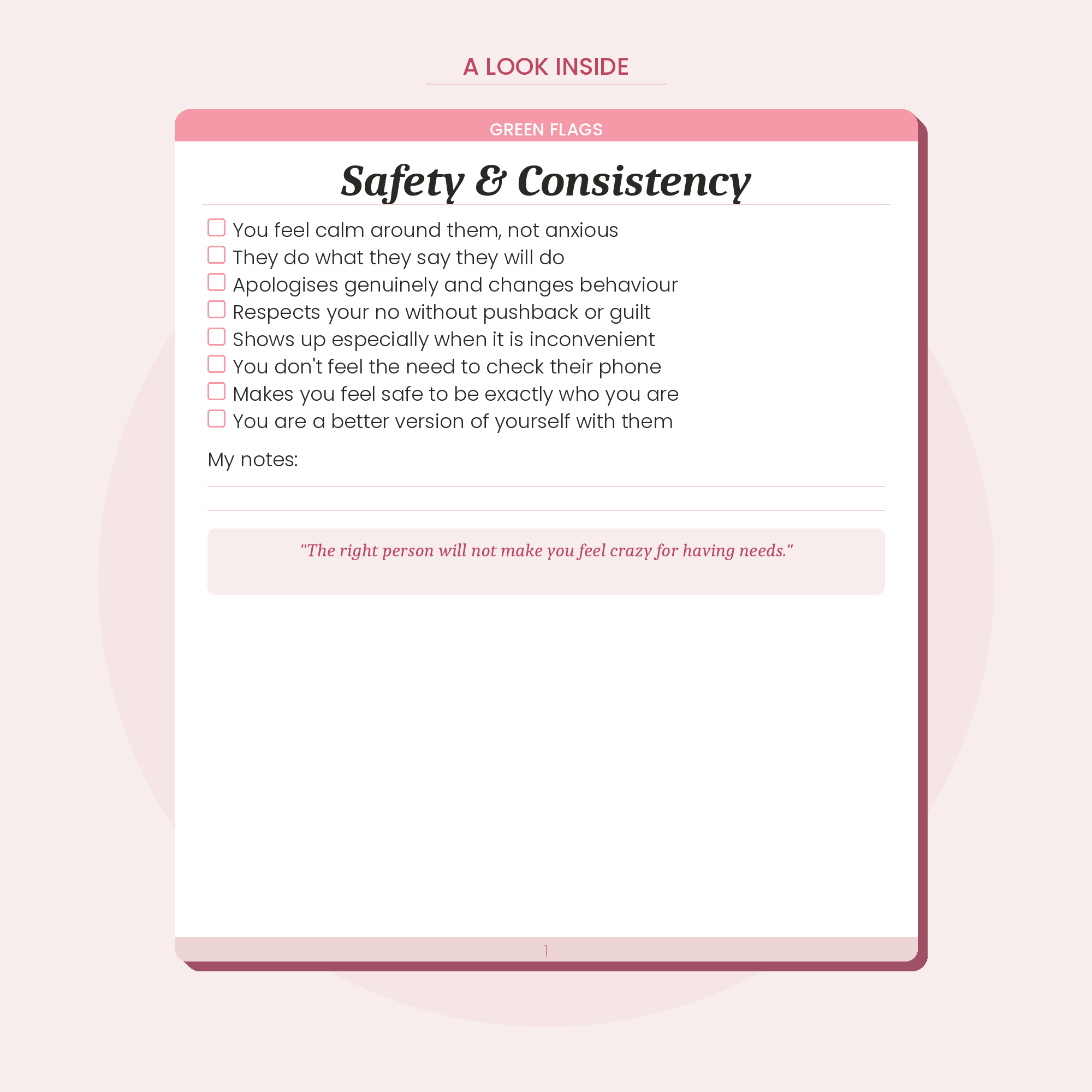 Red Flags & Green Flags — A Stoic Checklist for the Discerning Woman